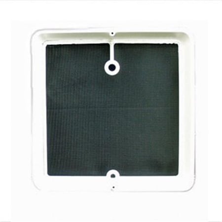 Hengs Ind HENG IND JRP1124B Roof Vent Screen Frame; White H6C-JRP1124B